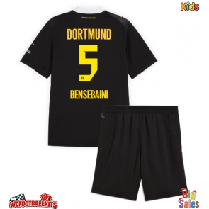 Borussia Dortmund Ramy Bensebaini #5 Replica Away Stadium Kit for Kids 2026-27 Short Sleeve (+ pants)